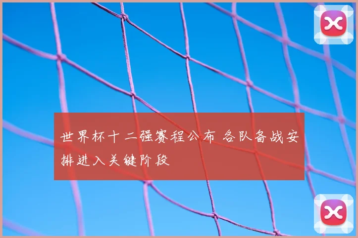 世界杯十二强赛程公布 各队备战安排进入关键阶段